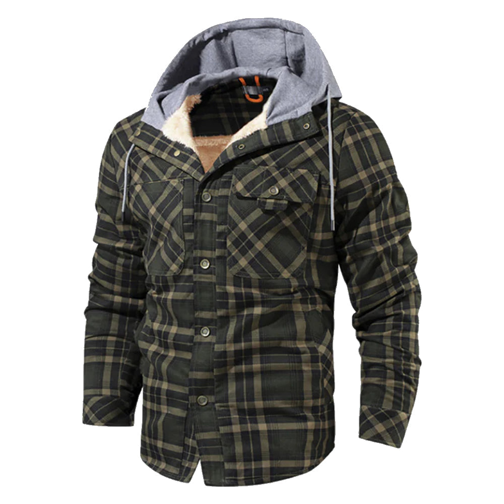 Duurzame Woodjacket Jas Met Comfortabele Pasvorm
