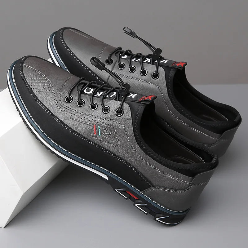 Heren Oxfordschoenen met Veters voor Werk en Dagelijks Gebruik