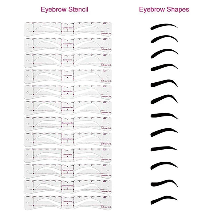 Eyebrow Vormgeving Set voor Perfecte Wenkbrauwen