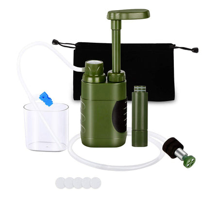 Draagbaar Waterfilter Systeem Duurzaam en Antibacterieel