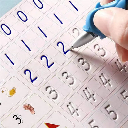 Kleurboek Set voor Kinderen met 4 Boeken en Stiften
