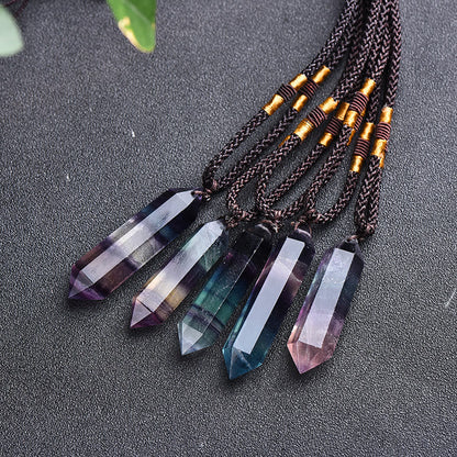 Amethist Hanger Natuurlijke Kristallen Ketting voor Innerlijke Rust