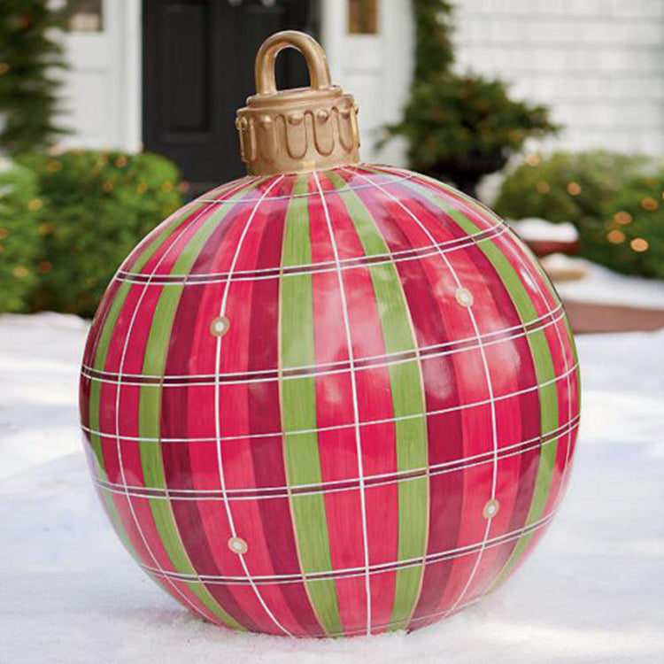 Kerstbal Buiten Decoratie 60cm Weerbestendig PVC
