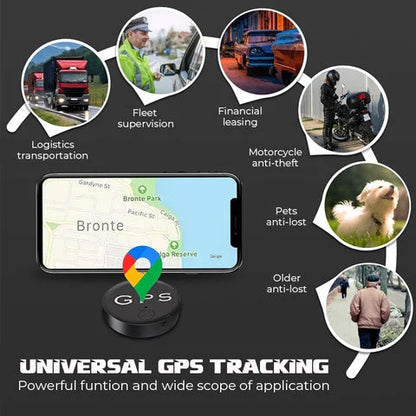 Kleine GPS Tracker Magnetisch voor Auto en Fiets