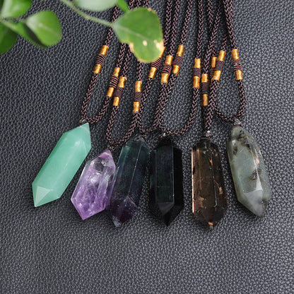 Amethist Hanger Natuurlijke Kristallen Ketting voor Innerlijke Rust