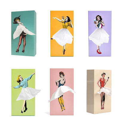 Tissuebox Rok Vormig Origineel Deco