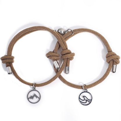 Magnetische Armband voor Koppels met Speciale Connectie Functie
