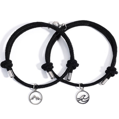 Magnetische Armband voor Koppels met Speciale Connectie Functie