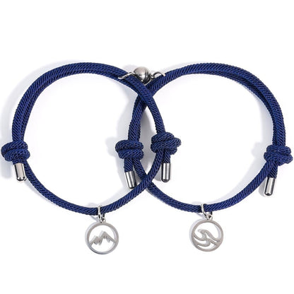 Magnetische Armband voor Koppels met Speciale Connectie Functie