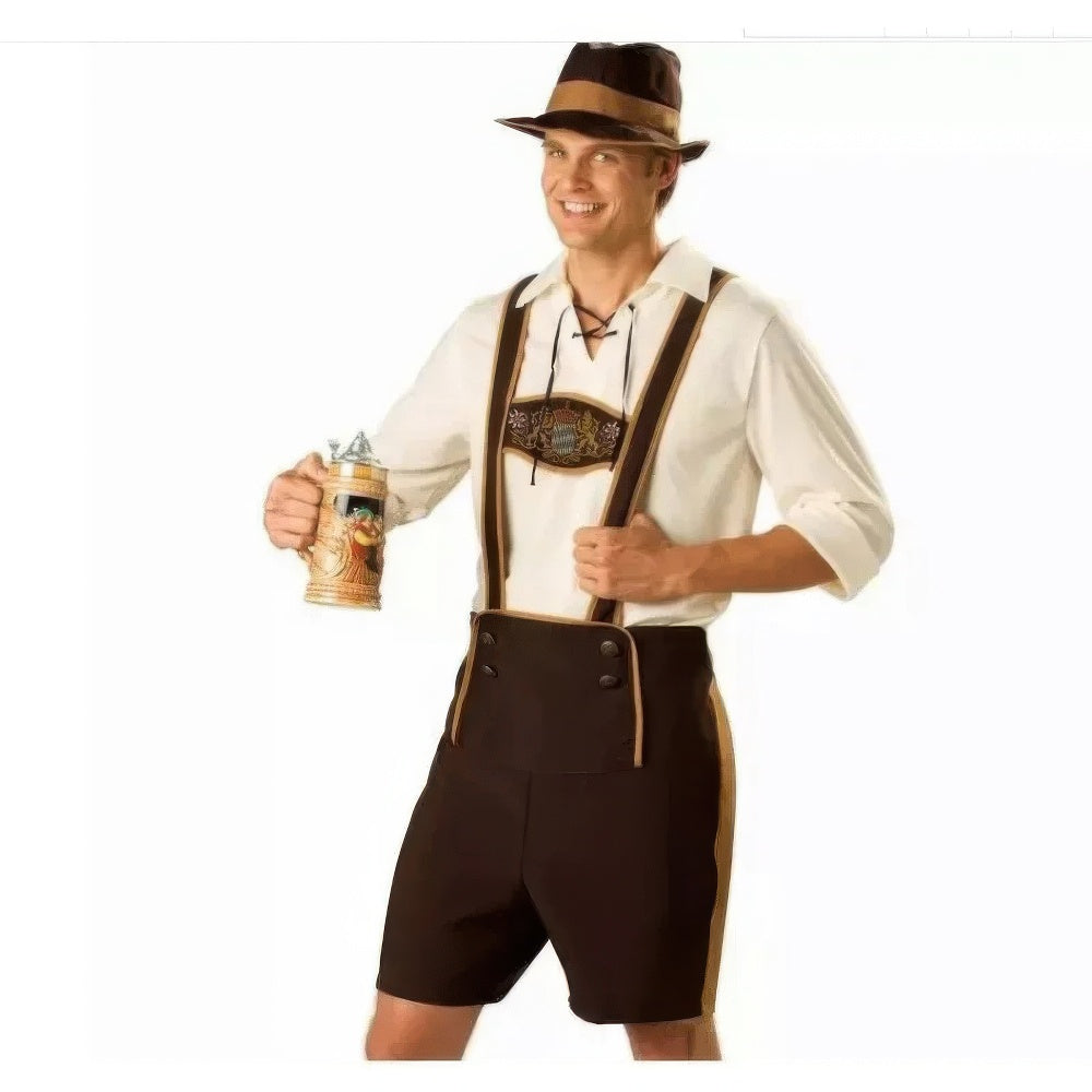 Oktoberfest Lederhosen Kostuum voor Mannen Traditioneel