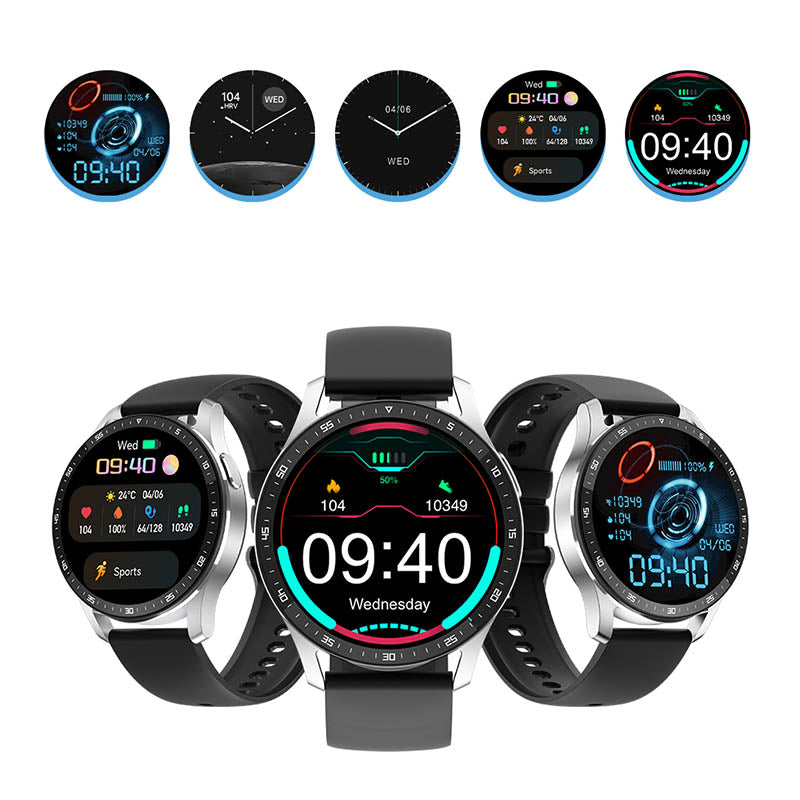 Smartwatch met Oordopjes voor Gezondheidsmonitoring