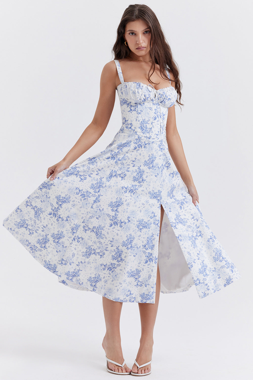 Variant image for Floraviva™ – Dames Jurk Met Bloemenprint en Flawless Fit voor Elke Gelegenheid-13