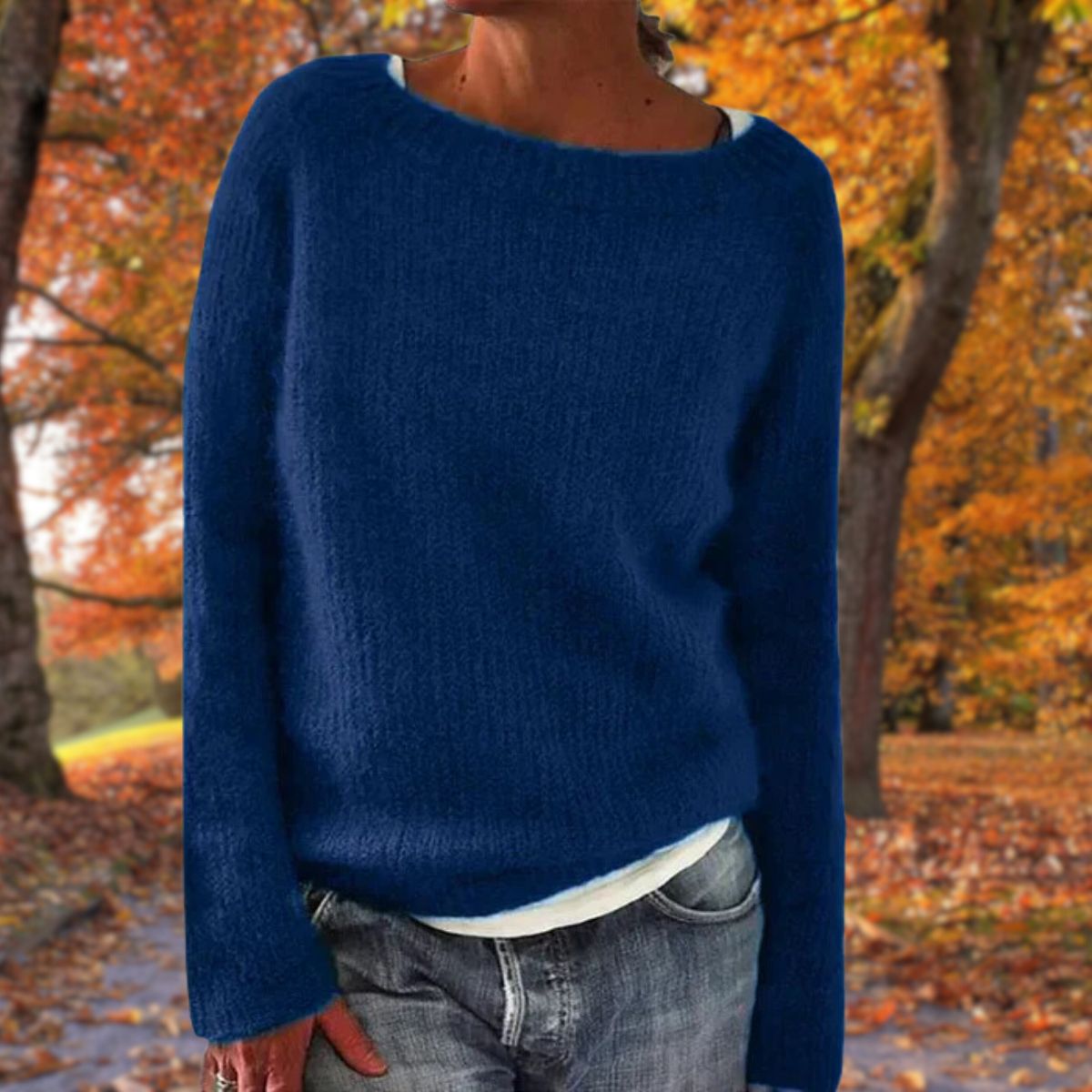 Dames Trui Merinowol Zachte Herfsttrui Warm