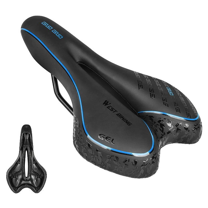 Fietszadel Comfortabele Gel Zitting voor Weg- en MTB Fietsen