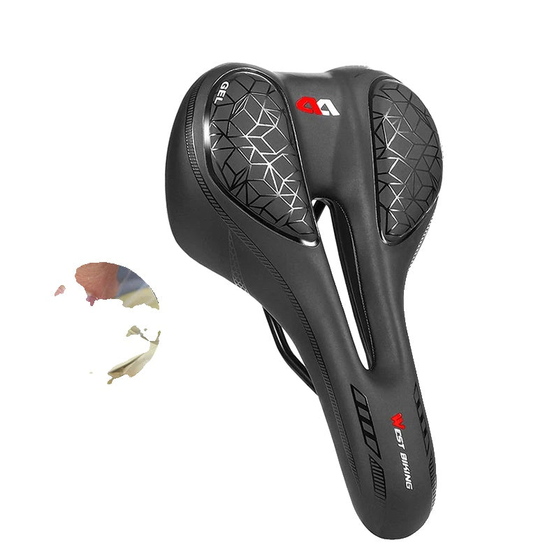 Fietszadel Comfortabel Schokabsorberend Waterdicht voor Mountainbike en Wegfiets