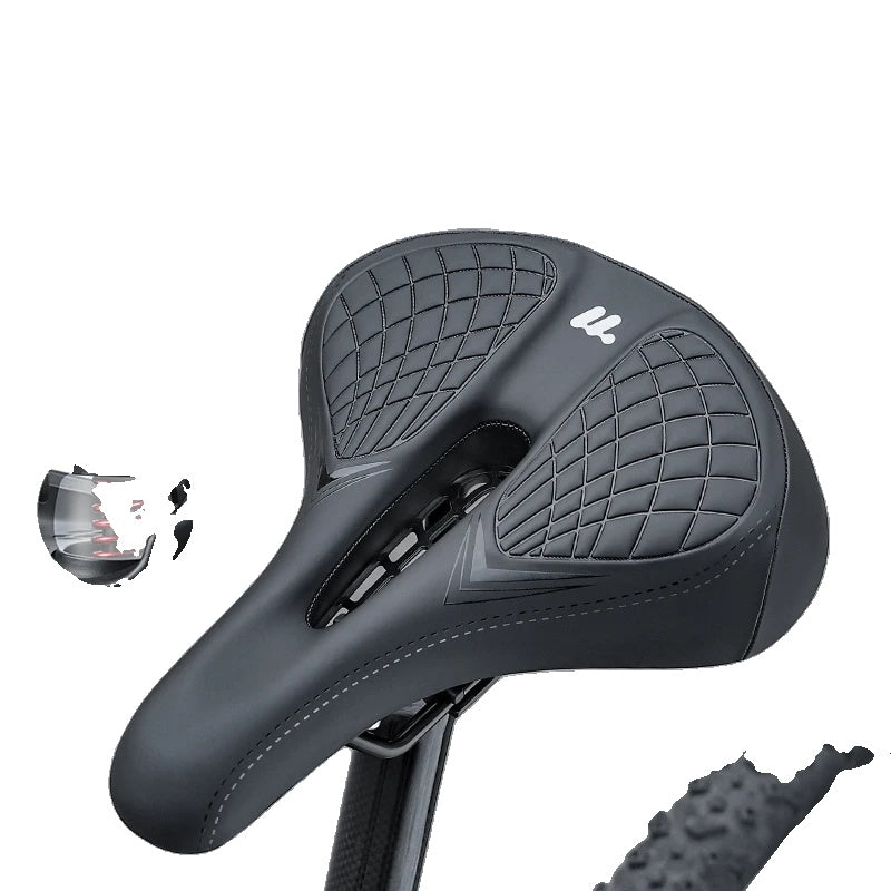 Fietszadel Comfortabel Schokabsorberend Waterdicht - Velinix