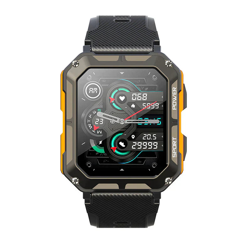 Tactisch Herenhorloge Waterdicht en Sterk voor Buiten en Sport