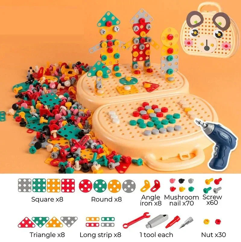 Kinder Gereedschapskist Montessori Speelgoed Creatief Leerdoel