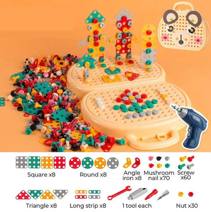Kinder Gereedschapskist Montessori Speelgoed Creatief Leerdoel