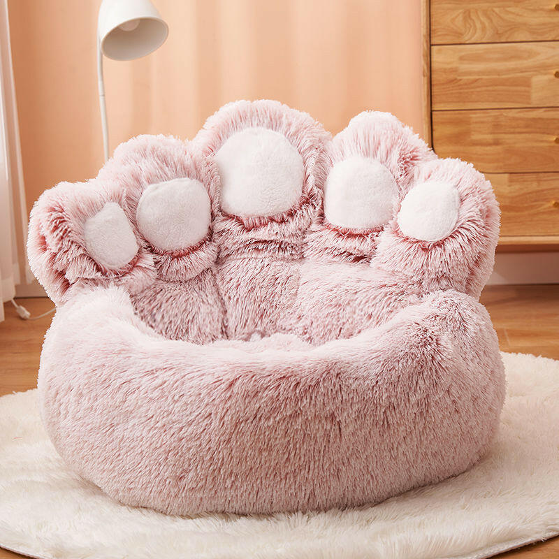 Ronde Hondenmand Groot Pluche Luxe Huisdierbed