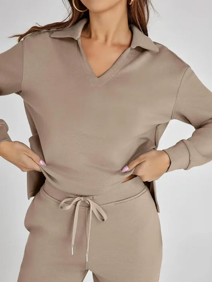 Zachte Hoodie Set voor Vrouw Comfortabel en Stijlvol