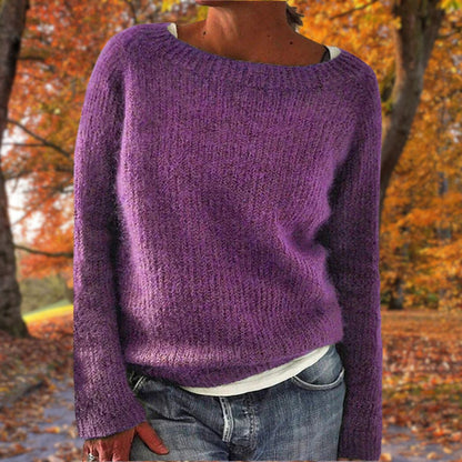 Dames Trui Merinowol Zachte Herfsttrui Warm