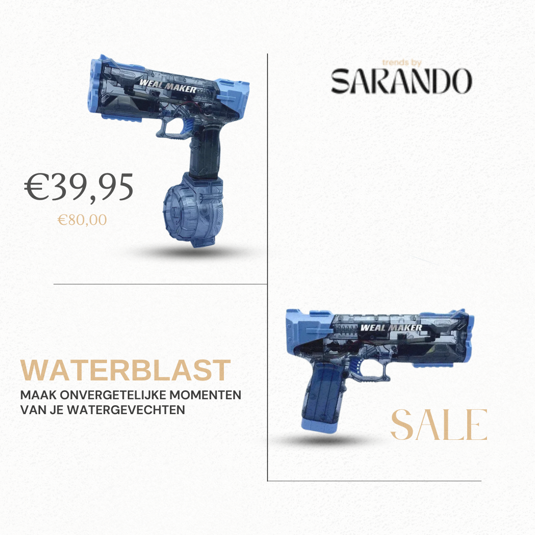 Waterpistool WaterBlast voor Onvergetelijke Watergevechten - Velinix