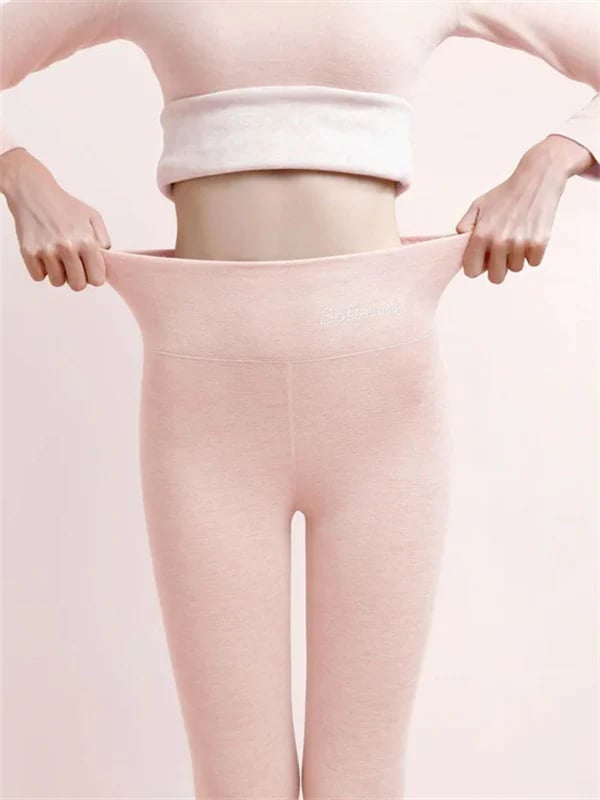 Dames Fleece Broek Warm en Comfortabel met Shaping Effect