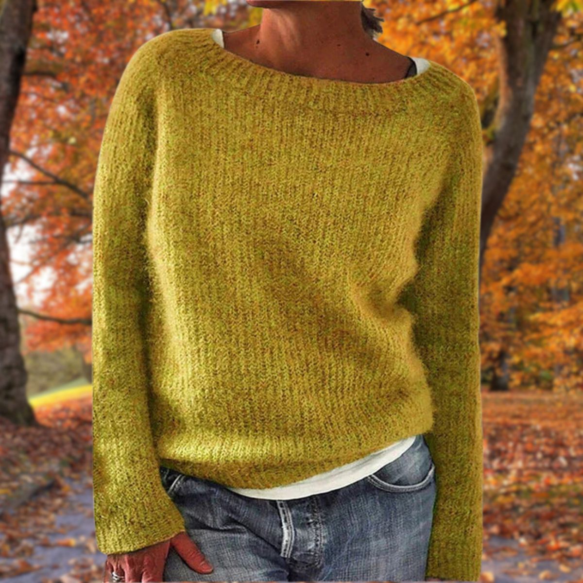 Dames Trui Merinowol Zachte Herfsttrui Warm
