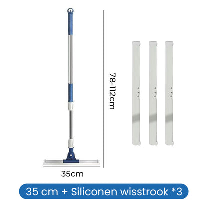 Siliconen Wisser LuxoClean voor Alle Oppervlakken Eenvoudig te Gebruiken