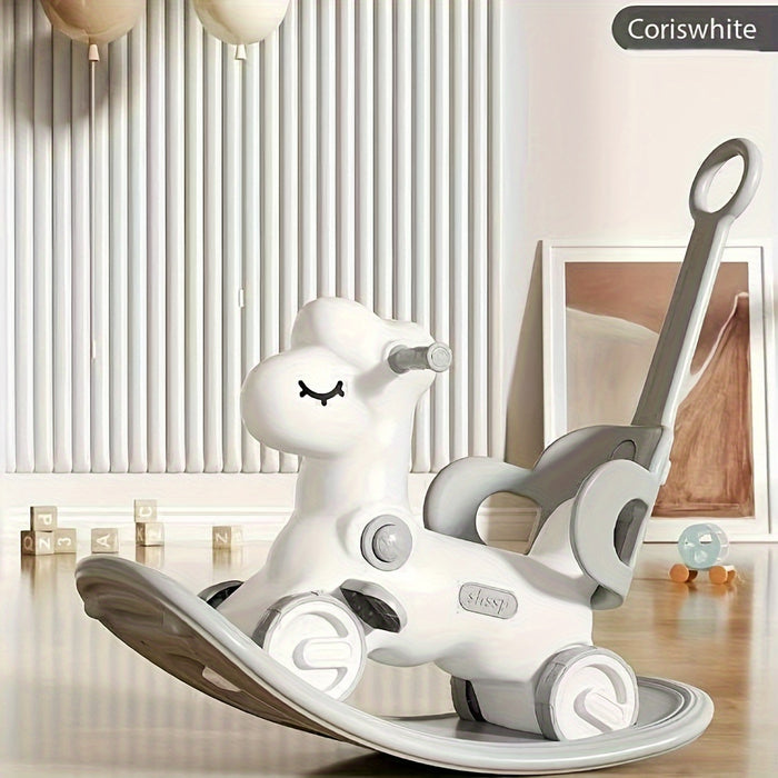 Baby Schommelpaard en Loopfiets 2-in-1 Veilig Leuk