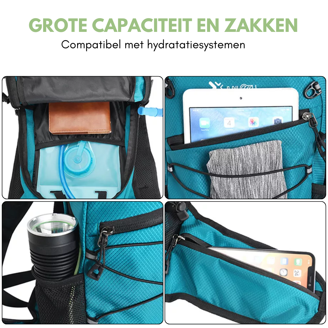 Lichtgewicht Backpack voor Hiken en Fietsen