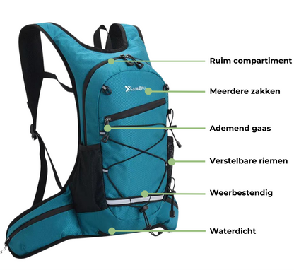 Lichtgewicht Backpack voor Hiken en Fietsen