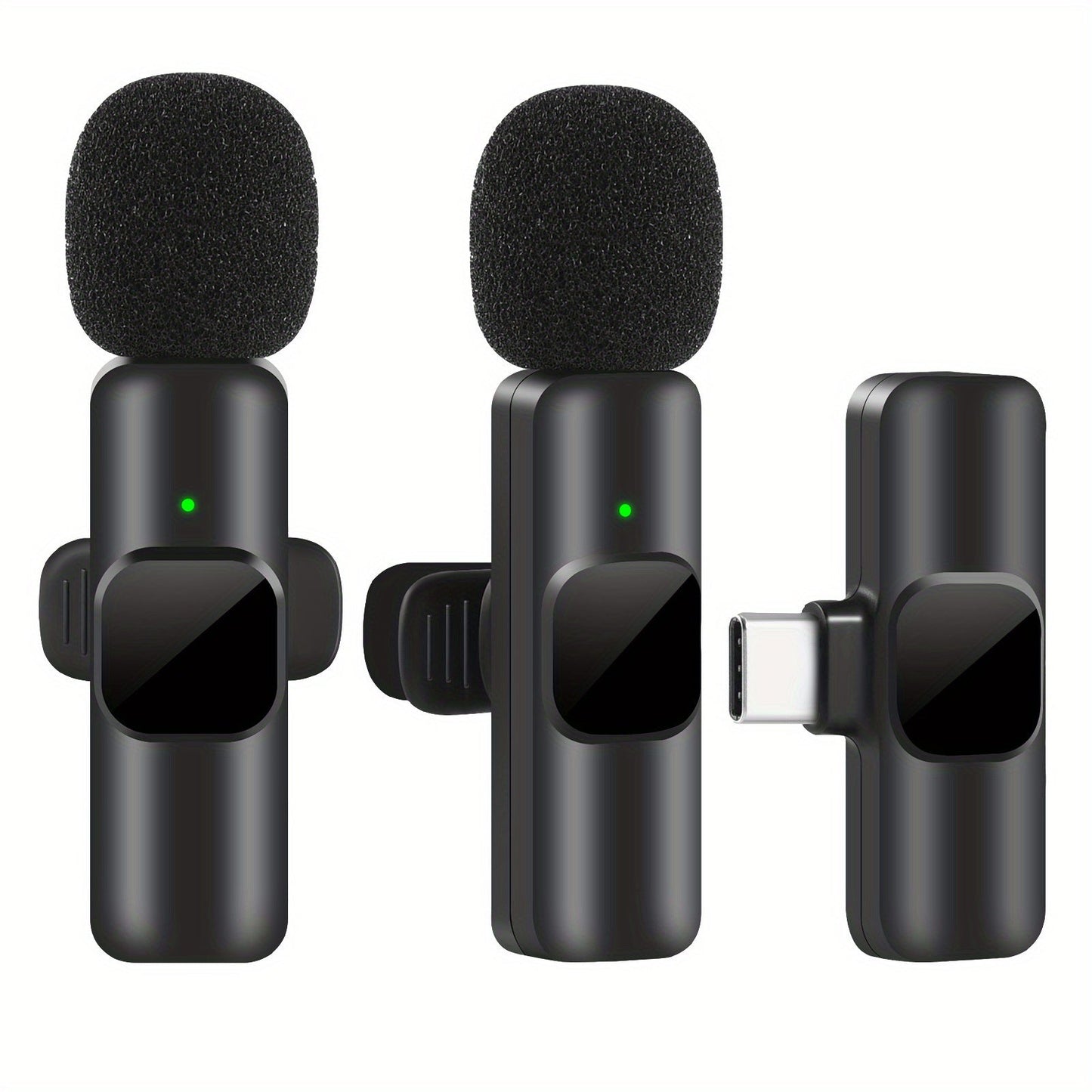 Draadloze Lavalier Microfoon voor Video en Livestream met Hoge Geluidskwaliteit