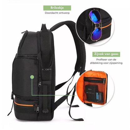 Camera Rugzak Waterdicht met Veel Opslag voor Reis en Outdoor