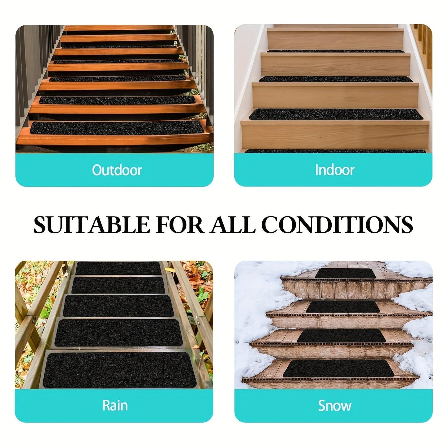 Traptrappen 10-pack, 6x24, 80-korrel, Weerbestendig