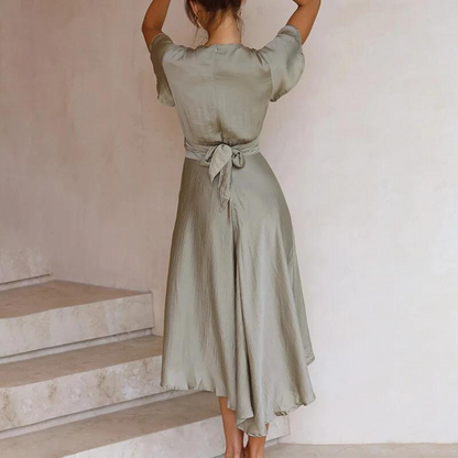 Sassy™ – Dames Jurk met Vloeiende Snit voor Elegante Zomerlooks-6