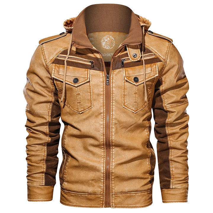 Leren Jas Ares Limited Edition Uniek Design - Velinix