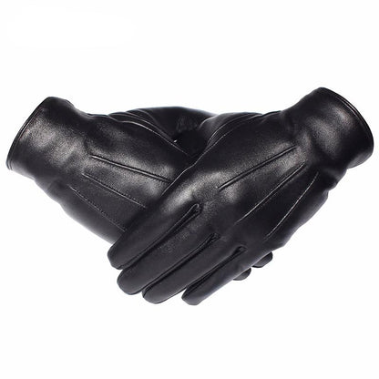 Leren Handschoenen Vintage Stijl Warm en Waterdicht - Velinix