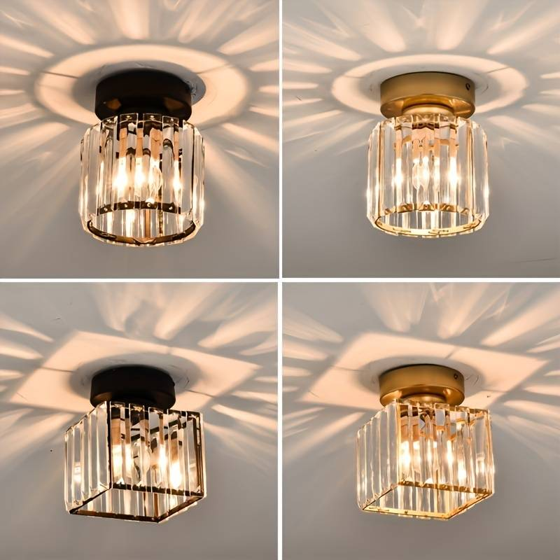 Zwart Plafondlamp Modern LED Flush Design
