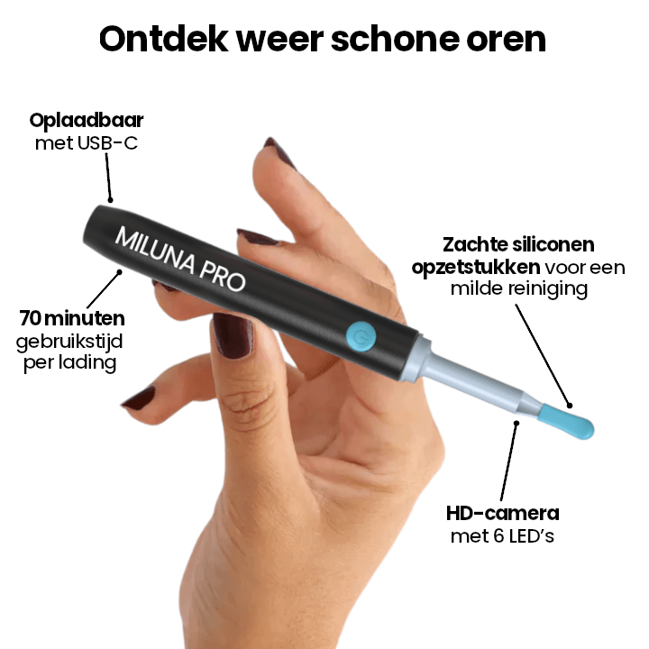 Oorreiniger met Camera voor Thuisgebruik