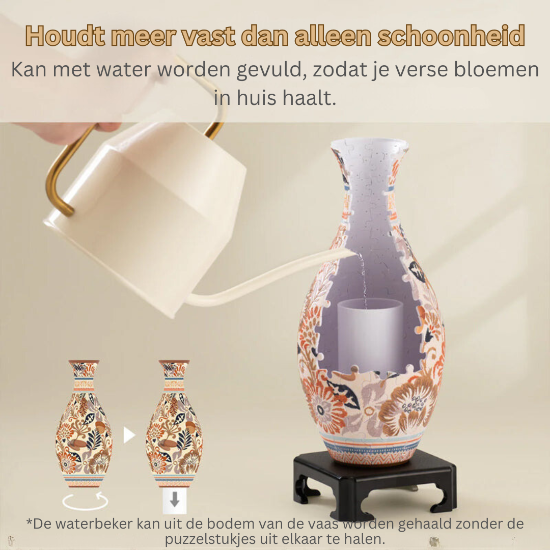 Puzzel Vaas Zelf te Maken Interieur Decoratie