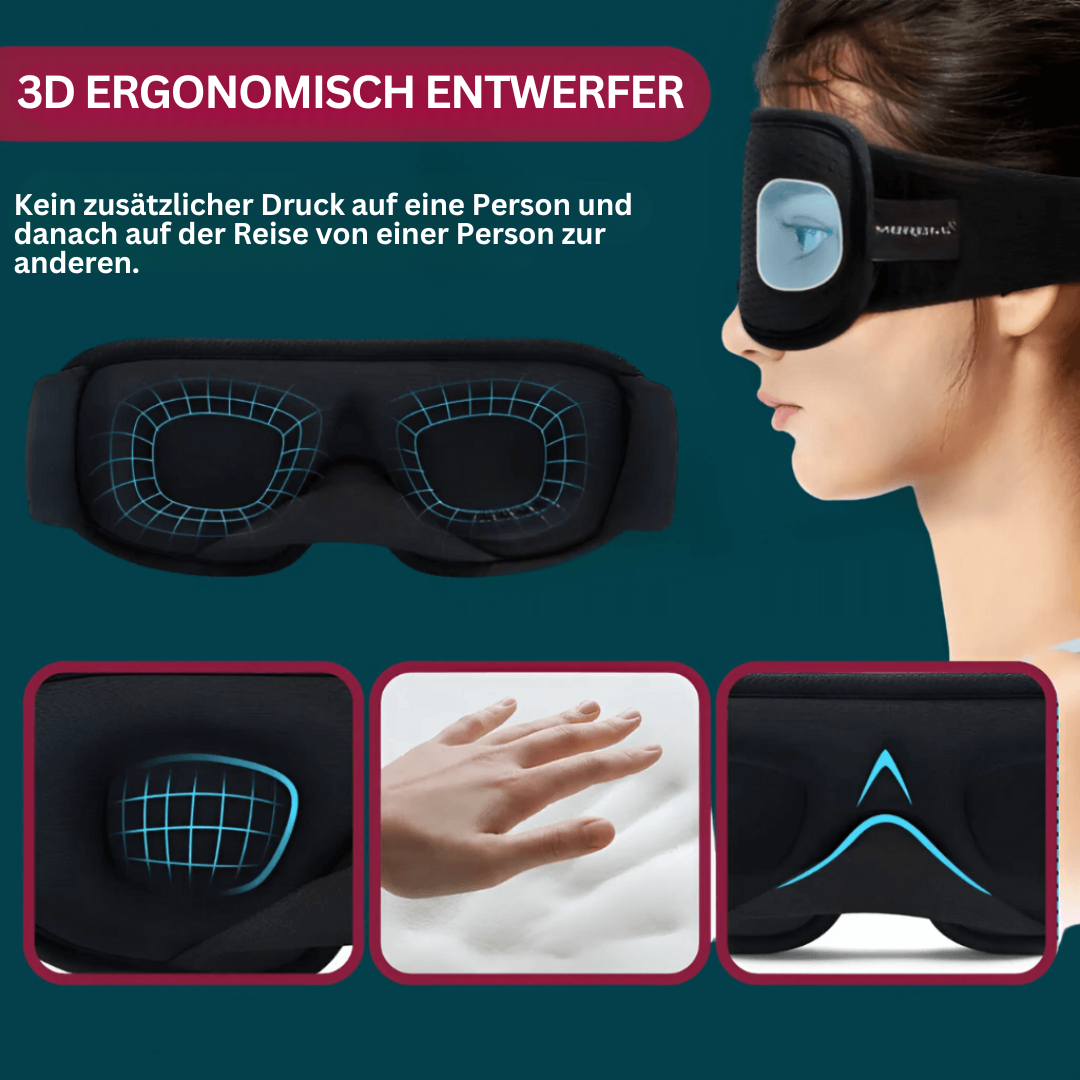Slaapmasker Oogmasker Zacht en Comfortabel