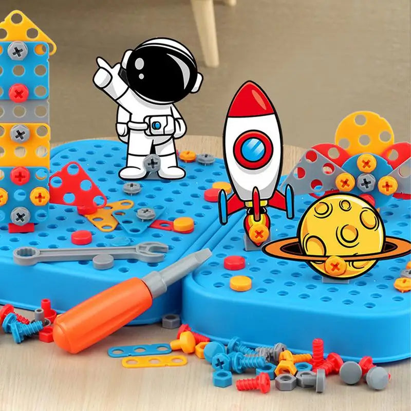 Kinder Gereedschapskist 3D Montessori Speelgoed
