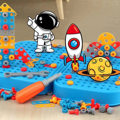 Kinder Gereedschapskist 3D Montessori Speelgoed