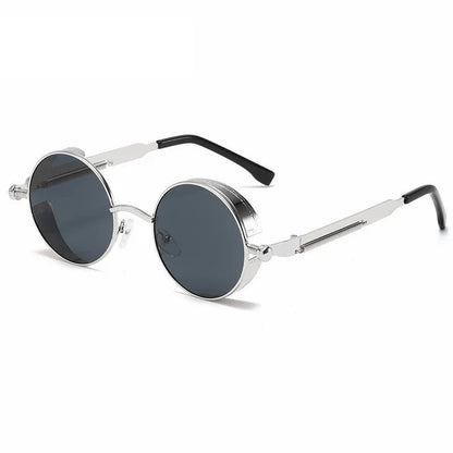 Ronde Zonnebril Unisex Vintage Stijl UV400 Bescherming