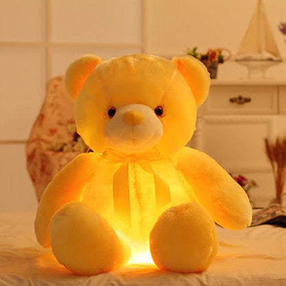 Knuffel Pluche Beer met Zachte LED Lichten
