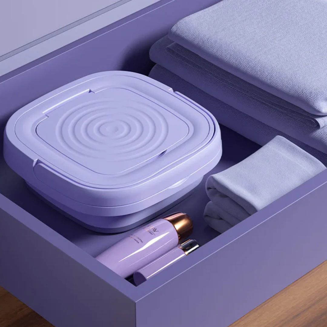 Draagbare Wasmachine Compact en Efficiënt voor Thuisgebruik