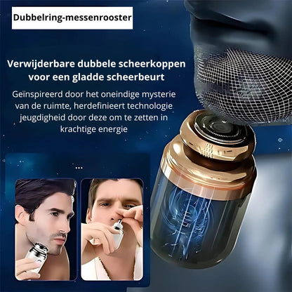Draadloos Elektrisch Scheerapparaat LuxuraShave Met Precisie