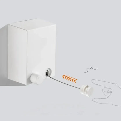 Ingebouwd Droogrek Staal Retractable en Ruimtebesparend